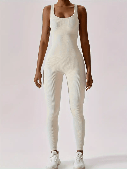 Luly -  Ribbed Jumpsuit